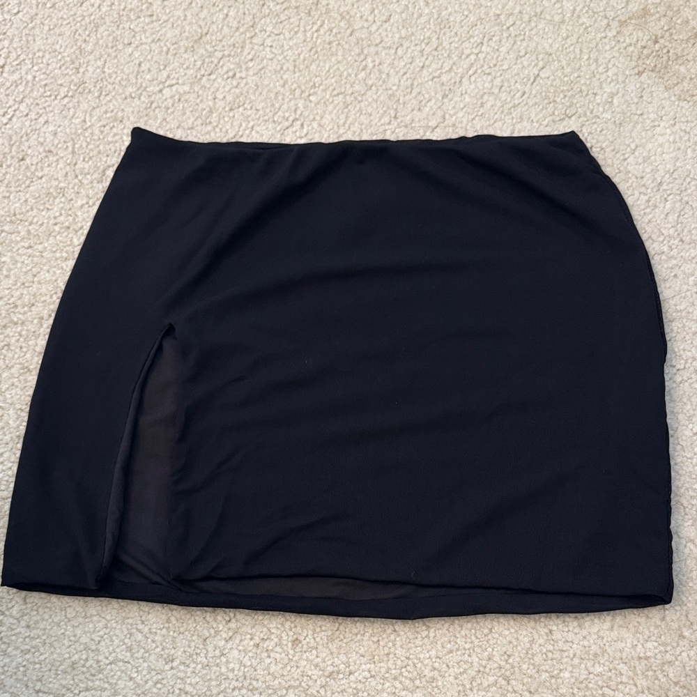 Princess Polly Black Mini Skirt